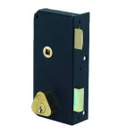 Serrure monopoint en applique  fouillot extra - plat cr 2  2 cls de cylindre 40 mm droite jpm 418300 ...