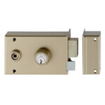 Serrure monopoint en applique mx4500 5 goupilles 5g horizontale fouillot c45 droite - heracles - mx - ...