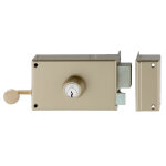 Serrure monopoint en applique mx4500 5 goupilles 5g horizontale tirage c45 droite - heracles - mx - 4553 ...