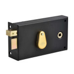 Serrure monopoint en applique pêne dormant demi - tour clé à chiffres horizontal à fouillot gauche - ... Serrure monopoint en applique pêne dormant demi - tour clé à chiffres horizontal à fouillot gauche - ...