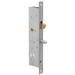 Serrure monopoint  larder cylindre europen profil troit  mentonnet srie 28 largeur 25mm - metalux ...