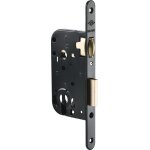 Serrure monopoint � larder multibat � rouleau noir axe 50 mm bout rond jpm 290000 - 02 - 0x