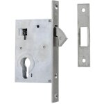 Serrure monopoint  larder profil troit  crochet axe 30mm - cisa - cis45110. 30