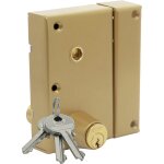 Serrure monopoint zenith 572 vertical fouillot cylindre de 40 mm droite iseo 25090401. 5