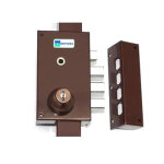Serrure multipoints en applique s�rie 448 coloris marron a2p * droite mottura 30448vd5nxhafd