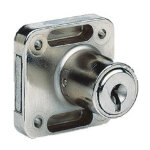 Serrure � paillettes v44 sur num�ro r118 droite axe 25 mm zamak moul� vachette 11107000