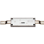 Serrure de rideau m�tallique centrale sorties de tringle contre coud�es � double panneton zingu� mottura ...