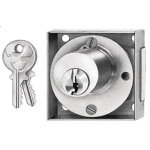 Serrure v135 v5 diamtre 25mm droite carr 20mm profondeur 18mm - vachette - 11310000