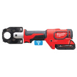 Sertisseuse 18 v m18 hcct - 201c force logic 53 kn + batterie 2 ah + chargeur en coffret milwaukee 4933451194 ...