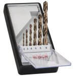 Set de 6 forets m�taux cobalt hss - co 135 � robustline bosch 2607019924
