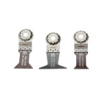 Set de lames combo e - cut starlock pour bois et mtal 3 pices - fein - 35222967100