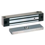 Ventouse extrieure en applique inox 200 kg 12 / 24 v dc signal sewosy ext200ctc