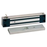 Ventouse extrieure en applique inox 400 kg 12 / 24 v dc signal sewosy ext400ctc