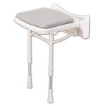 Sige de douche compact 2000 rembourr gris - akw - 02000p