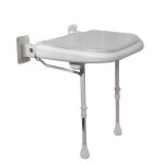 Sige de douche rembourr gris srie 4000 - akw - 04270p