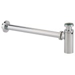Siphon lavabo cylindrix avec sortie murale d32 mm valentin 00 130000 000 00
