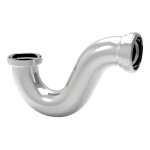 Siphon tube pour baignoire sortie orientable d40mm - valentin - 00 255300 009 00