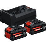 Starter set 2 batteries exba 18v - 55 + 1 chargeur gal 12v / 18v - 80 bosch expert 1600a0373p