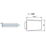 Stremler assa abloy gche rptition pour serrure 1300 finition chrom mat - stremler - 1309. 31. 0