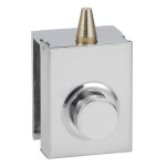 Stremler assa abloy loqueteau � bouton chrom� mat stremler 1445. 31. 0