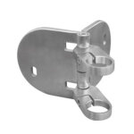 Support � l'anglaise angle variable inox 304 pour tube 42, 4 mm eurofer 01. 120b. 04s