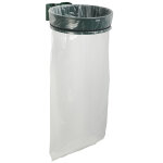 Support sac mural 110 l vert mousse ecollecto essentiel rossignol 57115 vert mousse