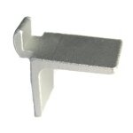 Taquet anodis argent 200 - monin - 522510