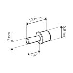 Taquet d?tagre cabineo x diamtre 3mm 500 pices - lamello - 186388