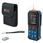 Tlmtre laser 2x1, 5v glm 50 - 27 c professional rouge + 2 piles aa - bosch - 0601072t00