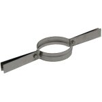 Ten collier de tubage inox d125 - tolerie generale - 66125