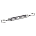 Tendeur crochet - crochet inox a4 10 mm boite de 5 acton 6493410