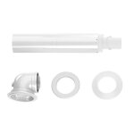 Terminal horizontal t�lescopique avec prises de mesure 60 / 100 fc - set60 - c13x - t elm leblanc 7738113485 ...