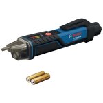 Testeur de tension sans contact gvd 1000 - 17 professional + 2 piles 1, 5 v lr03 (aaa) bosch 0601077000 ...