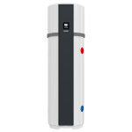 Chauffe - eau thermodynamique sur socle aeromax 5 200 l thermor 286038 blanc