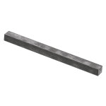 Tige carre lisse 6mm de longueur 1000mm en acier brut - duval - 34 - 1001 - 4600