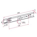 Tirard serrure ae en applique zinguée cylindre 6mm pour lame 7 à 9mm - thirard - ae114001 Tirard serrure ae en applique zinguée cylindre 6mm pour lame 7 à 9mm - thirard - ae114001