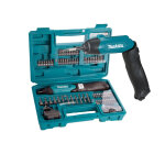 Tournevis 3, 6v à batterie intégrée 4, 5nm + chargeur + kit d'accessoires + coffret plastique - makita ... Tournevis 3, 6v à batterie intégrée 4, 5nm + chargeur + kit d'accessoires + coffret plastique - makita ...