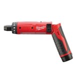 Tournevis 4 v m4 d - 202b 5 nm + 2 batteries 2, 0 ah + chargeur milwaukee 4933440475