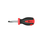 Tournevis fente manche boule 5, 5x38mm l. 105mm - hanger - 131010 Tournevis fente manche boule 5, 5x38mm l. 105mm - hanger - 131010