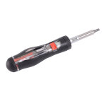Tournevis télescopique à cliquet avec porte - embouts magnétique - sam outillage - t - pez Tournevis télescopique à cliquet avec porte - embouts magnétique - sam outillage - t - pez