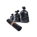 Toussac 200 sacs poubelle noirs 110l pebd standard - sac110150 Toussac 200 sacs poubelle noirs 110l pebd standard - sac110150