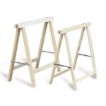 Tr�teau pliant bois 75 x 75 cm mercier 415