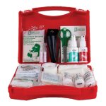Trousse de secours asep btp 10 esculape 7221405 rouge