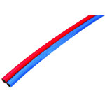 Tuyau de gaz en caoutchouc jumel diamtre 10 x 16 mm pour oxygne / acetylne, longueur 25 m, 20 bars ...