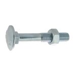 Ultima visser fixer coller boulon pour bois  tte ronde collet carr japy classe 4. 8 din 603 / 555 ...