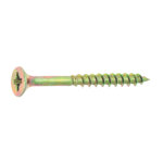 Ultima visser fixer coller vis  bois agglomrs tte fraise pozidrive acier zingu 6x200 bote de 100 ...