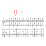 Ultima visser fixer coller vis m�taux ultima � t�te hexagonale classe 10. 9 filetage partiel brut din ...