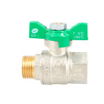 Vanne acs papillon poigne verte mf 15 / 21 - sferaco - 569004