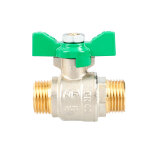 Vanne acs papillon poigne verte mm 15 / 21 - sferaco - 568004