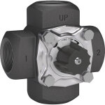 Vanne m�langeuse termomix fonte 4 voies taraud�e 1''1 / 2 thermador v4v40